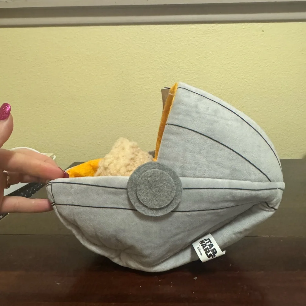 Star Wars Mandalorian Dog Toy The Child Carriage Plush NWT